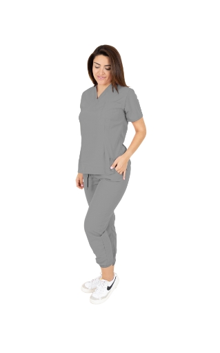 Uniforme Medico Antifluidos Pacific Gris Medwear