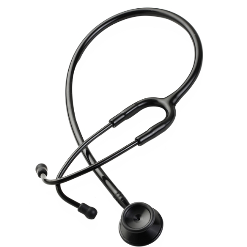 Estetoscopio de lujo Medstar de doble Campana full black edition