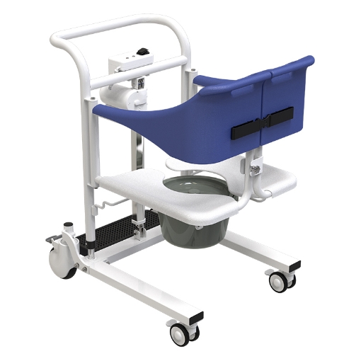 Silla de transferencia Infinity con elevacion electrica para paciente
