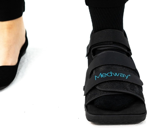 Zapato post operatorio Medway punta cuadrada talla mediana
