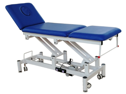 Mesa para masaje medstar con motor electrico de 3 secciones